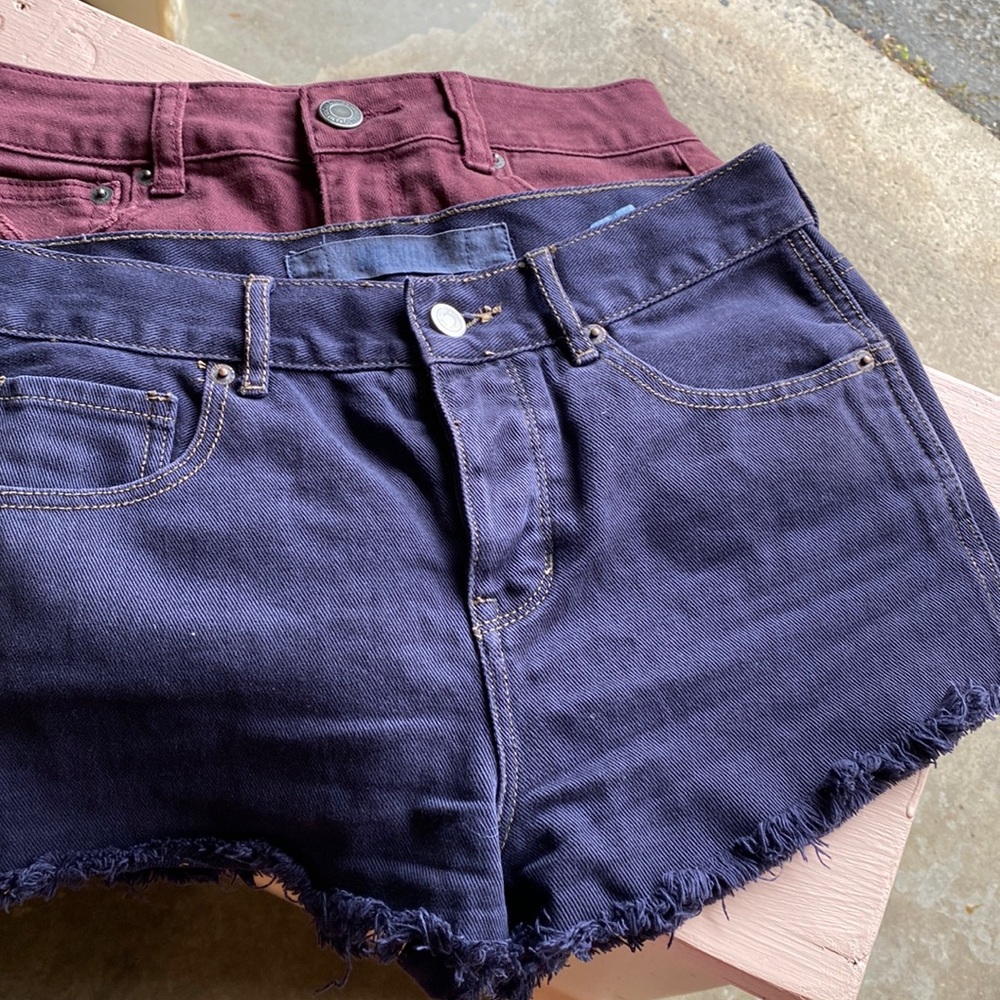 Brandy Melville and American eagle shorts bundle with Brandy Melville rain coat